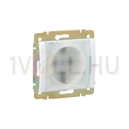 Galea 162 dugalj földelt központi fedlap gyerekzárral fehér IP20 süllyesztett LEGRAND - 771064