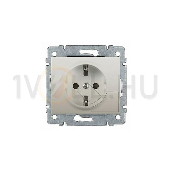 Galea 162 dugalj gyöngyház földelt központi fedlap IP20 süllyesztett csavaros LEGRAND - 771524