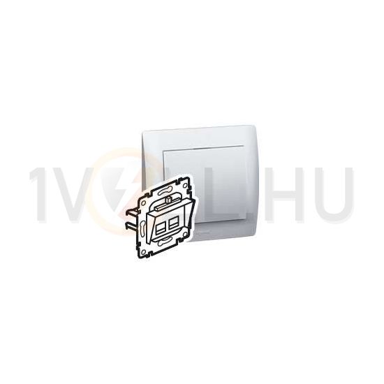 Galea adatcsatlakozó dugalj betét UTP 2xRJ45 8(8) Cat6 csavaros LEGRAND - 775823