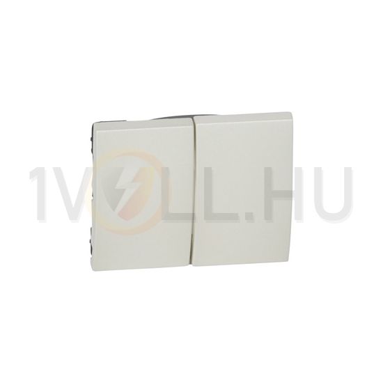 Galea billentyű gyöngyház kettős kapcs/nyg.-hoz fehér üres-jel IP21 műanyag fényes LEGRAND - 771512