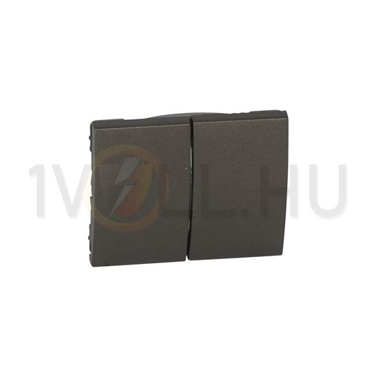 Galea billentyű mélybronz kettős kapcs/nyg.-hoz bronz üres-jel IP21 műanyag fényes LEGRAND - 771212