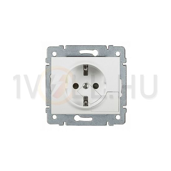 Galea fedlap 162 dugaljhoz kilökmőkaros fehér  LEGRAND - 777024