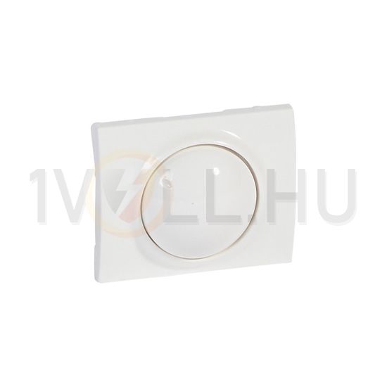 Galea fedlap forgatógomb fényerőszabályozóhoz fehér üres-jel IP21 műanyag fényes LEGRAND - 777060