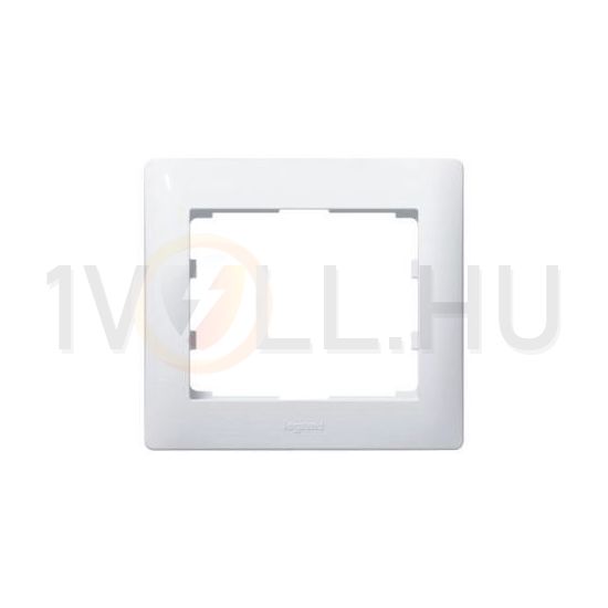 Galea keret 1-es fehér vízszintes műanyag LEGRAND - 771001