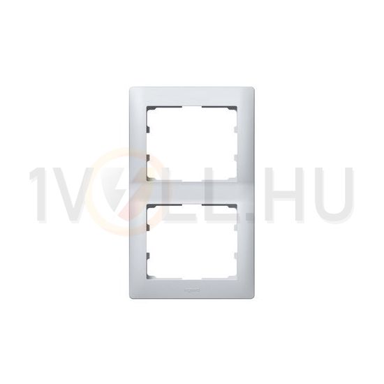 Galea keret 2-es alumínium függőleges műanyag LEGRAND - 771306