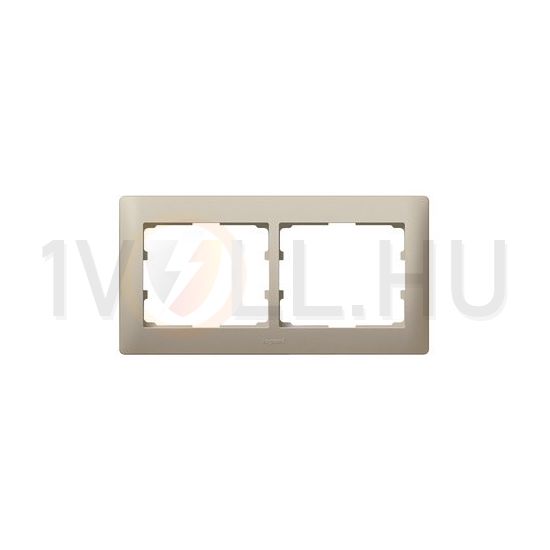 Galea keret 2-es titán vízszintes műanyag LEGRAND - 771402