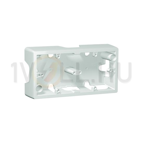 Galea kiemelődoboz 2-es vízszintes fehér műanyag IP2X LEGRAND - 771097