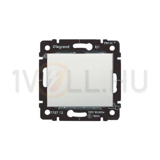 Galea vakfedél gyöngyház vakfedél fehér üres-jel IP21 műanyag LEGRAND - 771578