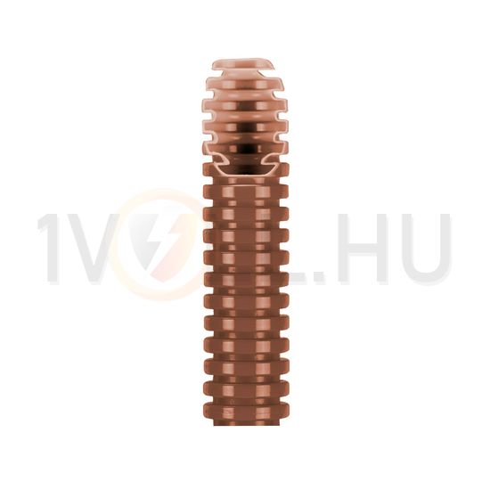 Gégecső lépésálló 75m UV-álló 25mm/ 18.3mm PVC barna hajlítható FK15 GEWISS - DX15625R