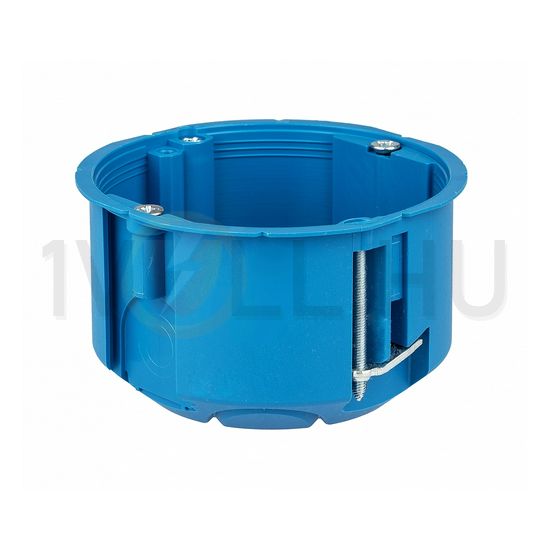 Gipszkarton doboz 1-es kerek 68mm-átmérő műanyag kék csavarral PV60K SIMET - 32017203