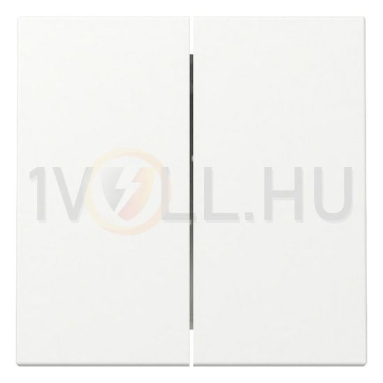 ST55 billentyű kettős kapocs műanyag matt fehér IP20 GIRA - 329527