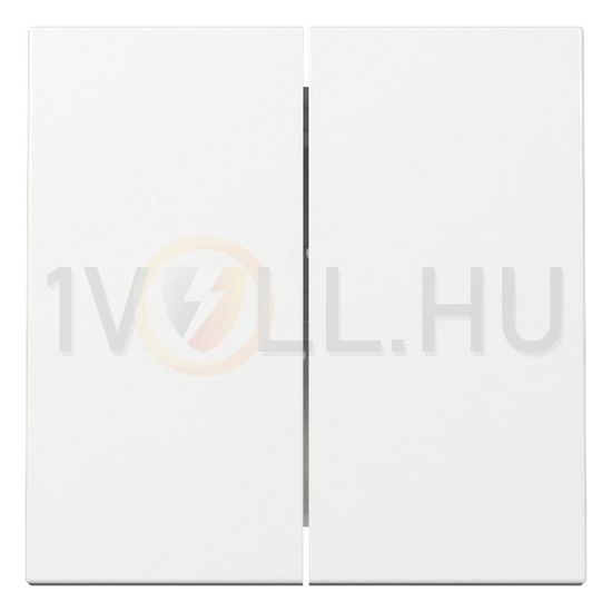 ST55 billentyű kettős kapocs műanyag fényes fehér IP20 GIRA - 329503