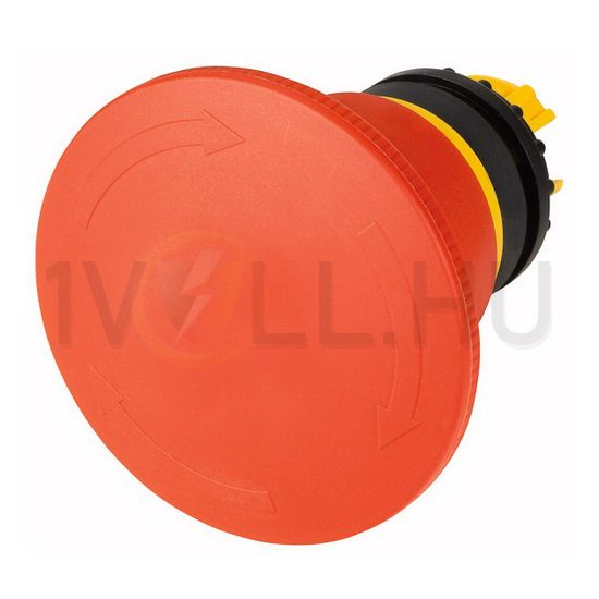Gomba nyomófej d22 vészleállító 45mm piros reteszelt fordító nyugtázás M22-PVT45P EATON - 121462