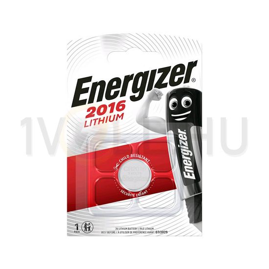 Gombelem CR2016 3V lítium CR2016 gombelem Energizer - 626983