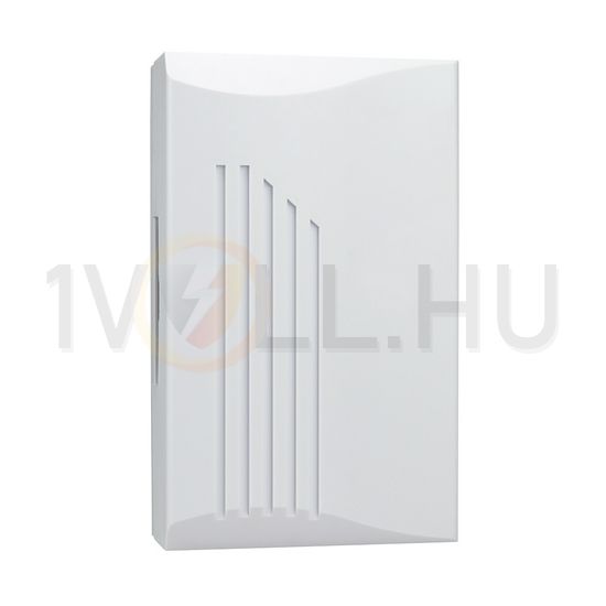 Gong vezetékes bim-bam 230VAC 80dB fehér műanyag falonkívüli GONG 569-230V GROTHE - 44179