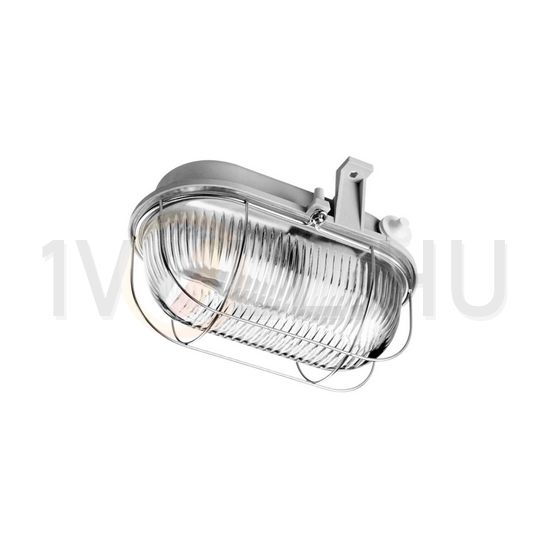 Hajólámpa ovális fémrácsos falonkívüli 1x 60W 230V E27 IP44 nem szükséges-előtét ANCO - 321185