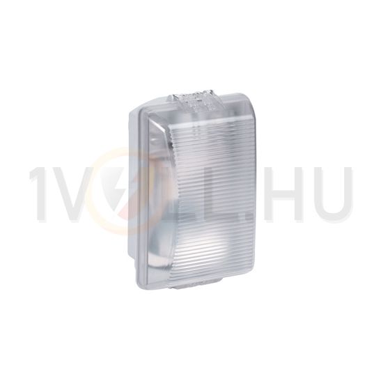 Hajólámpa szögletes falonkívüli 1x 75W 110-230V E27 900lm 2700K IP54 Plexo LEGRAND - 062400