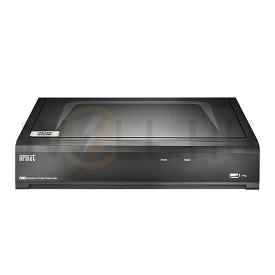 Hálózati videó rögzítő (NVR) 8MP 1x2TB HDD-vel 8-csat. 8-POE port 1000Mbit/s URMET - 1098/328P