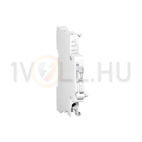Hibajelző segédérintkező C120/VigiC120-hoz 1-v 6A 240V AC 0.5modul Acti9 SD Schneider - A9N26927