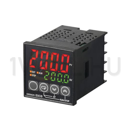Hőmérsékletszabályozó előlapba On/Off/PID Pt100/1RO 48x48mm AC/DC 3A 24V E5CB-R1PD AC/DC24 OMRON - 352126