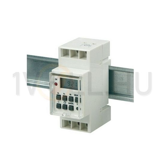 Időkapcsoló digitális LCD napi heti 1 váltó 16A 2M ANCO - 321221