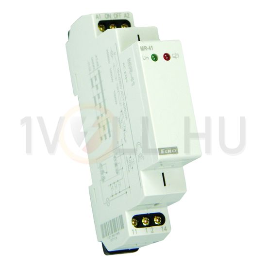 Impulzusrelé sorolható 16A 12-240V/ AC/DC-műk. 4000VA/fcső 1-v 1M Elko EP - 1589
