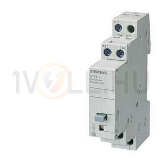Impulzusrelé sorolható 16A 184-253V/ AC-műk. 2000W/izzó 500VA/fcső 1-z 1M 5TT SIEMENS - 5TT4101-0
