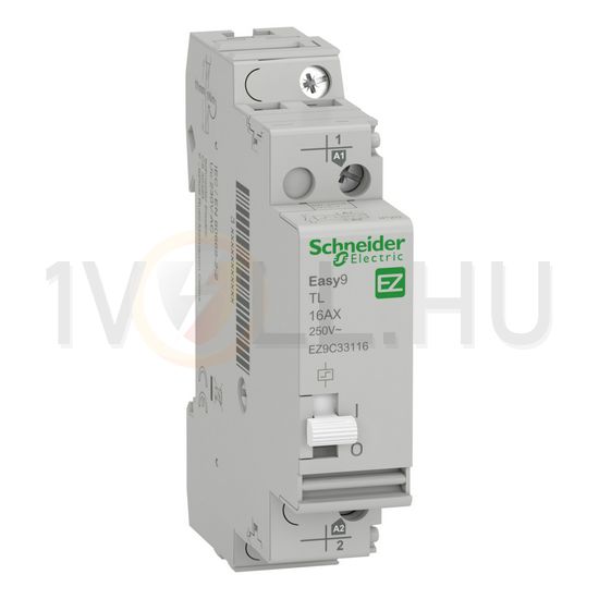 Impulzusrelé sorolható 16A 230V AC-műk. 50Hz 1z 1M Easy9 Pro Schneider - EZ9C33116