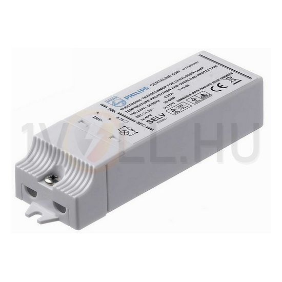 Induktív előtét elektronikus trafó 230V/ 11.5V 20-60W Certaline 60W 230-240V 50/60Hz Philips - 913700633891