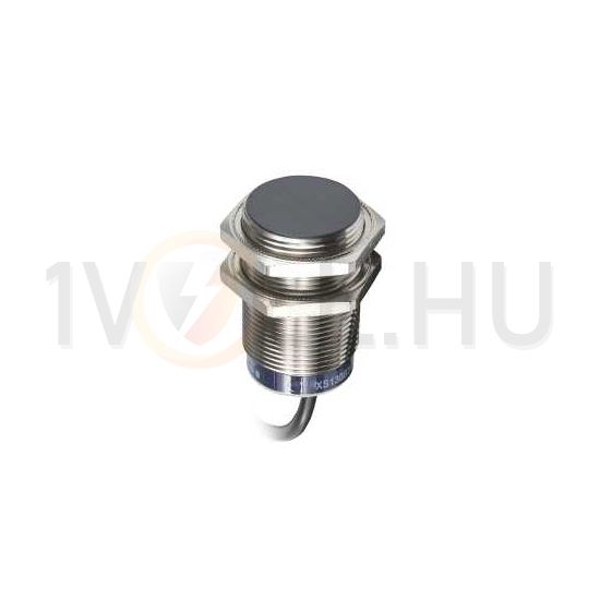 Induktív közelítésérzékelő síkbaálló 15mm-hatótáv menetes henger fém PNP DC OsiSense XS Schneider - XS630B1PAL2