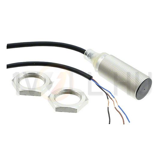 Induktív közelítésérzékelő síkbaálló 8mm-hatótáv menetes henger fém NPN nyitó 10-30V DC OMRON - 674406