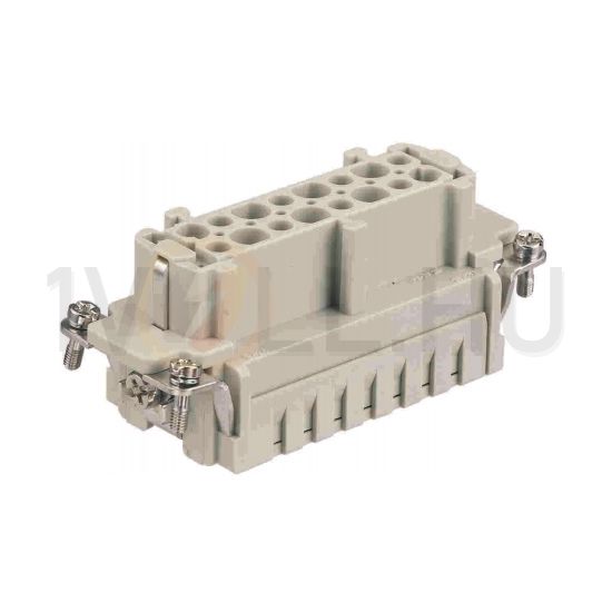 Ipari csatlakozó betét anya hüvely-érintkező 16A 500V Han 16 ES-F HARTING - 09330162716