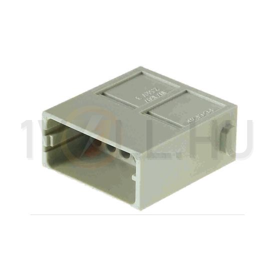 Ipari csatlakozó betét modul apa 17P 10A 160V krimpelt csapos Han 17MOD Sti-c HARTING - 09140173001