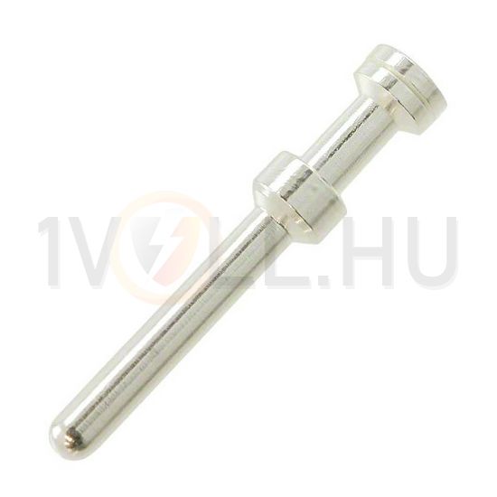 Ipari csatlakozó érintkező apa krimpelt 16A Han E M Crimp Contact Ag 1,0 mm/18AWG HARTING - 09330006105
