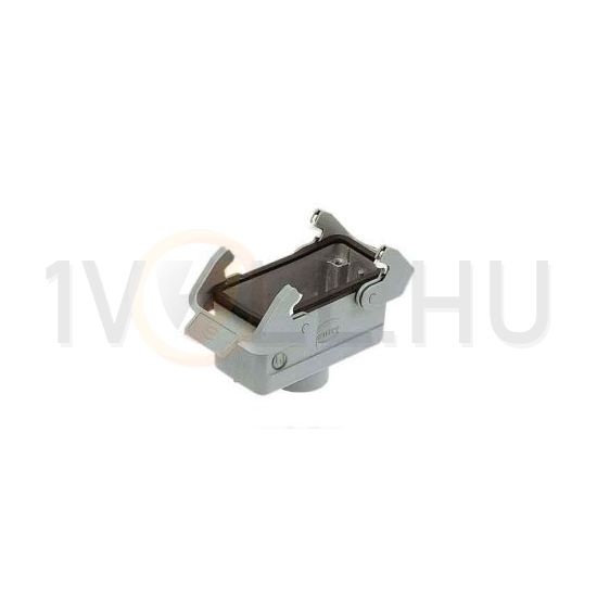 Ipari csatlakozó ház lengő aljzat alumínium-ház IP65 Han 16B-kg-QB-M25 HARTING - 19300161731