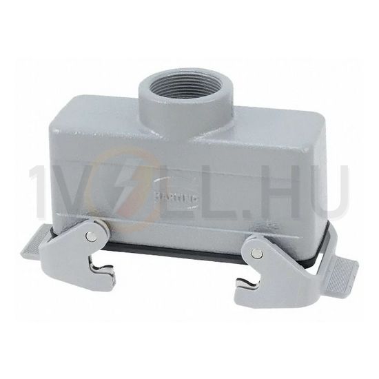 Ipari csatlakozó ház lengő aljzat alumínium-ház IP65 Han 24B-kg-QB-M32 HARTING - 19300241732