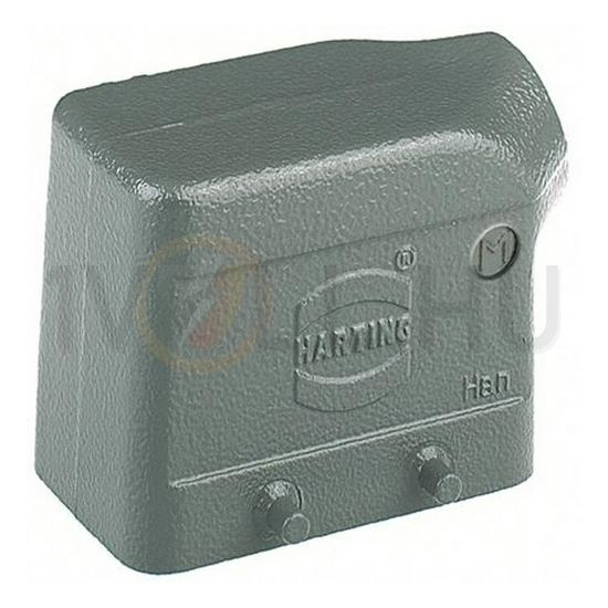 Ipari csatlakozó ház lengő dugó négyszögletes alumínium IP65 Han 10B-gs-M25 HARTING - 19300101521