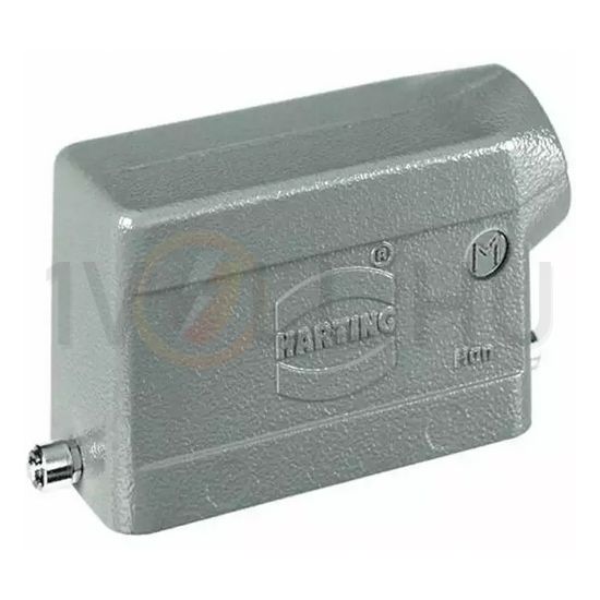 Ipari csatlakozó ház lengő dugó négyszögletes alumínium IP65 Han 10B-gs-R-M20 HARTING - 19300101540