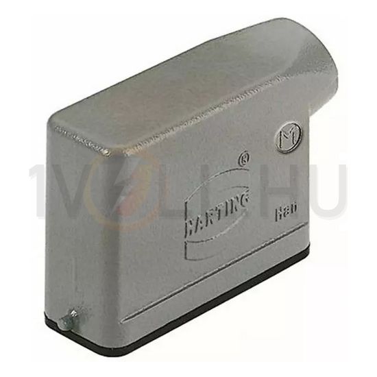 Ipari csatlakozó ház lengő dugó négyszögletes alumínium IP65 Han 16A-GS-16 HARTING - 09200161541