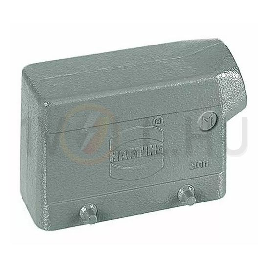 Ipari csatlakozó ház lengő dugó négyszögletes alumínium IP65 Han 16B-gs-21 HARTING - 09300161520