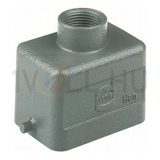 Ipari csatlakozó ház lengő dugó négyszögletes alumínium IP65 Han 6B-gg-13,5 HARTING - 09300061440