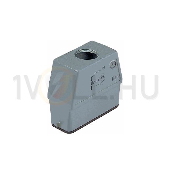 Ipari csatlakozó ház lengő IP65 alumínium-ház Han 16A-gg-M25 HARTING - 19200160446