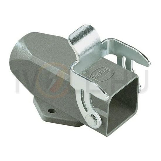 Ipari csatlakozó ház zárt ajlzat négyszögletes cink IP67 Han 3A-asgw-QB-11 HARTING - 09200031250