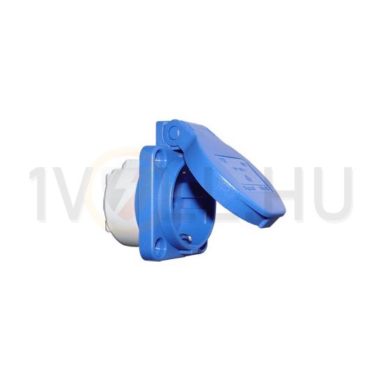 Ipari dugalj beépíthető 2P+E 16A egyenes IP54 műanyag csavaros P17 Tempra Dafb-162 LEGRAND - 057670