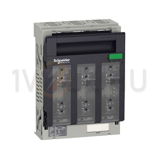 ISFT400 olvadóbiztosítós szakaszolókapcsoló szerelőlapra M10 csatlakozás (49819 helyett) - LV480806