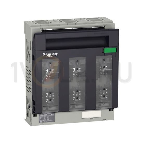 Biztosítós szakaszolókapcsoló NH3 3P 630A 440V ráépíthető IP20 ISFT630 Schneider - LV480808
