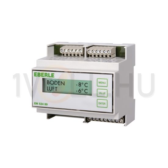 Jégmentesítő fűtés szabályozó sorolható  rámpa-/ereszhez 1zóna 16A 230-250V 50-60Hz IP20 EBERLE - 052489144100