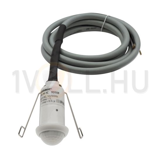 Jelenlétérzékelő master álmennyezetbe táp nélkül 360° PIR 2300W 230V fehér PICO-N-M-1C-DE B.E.G. - 93159