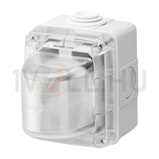 Jelzőlámpa fényforrás nélkül 1-lámpás E14 230V AC 15W IP55 műanyag 27Combi GEWISS - GW27418