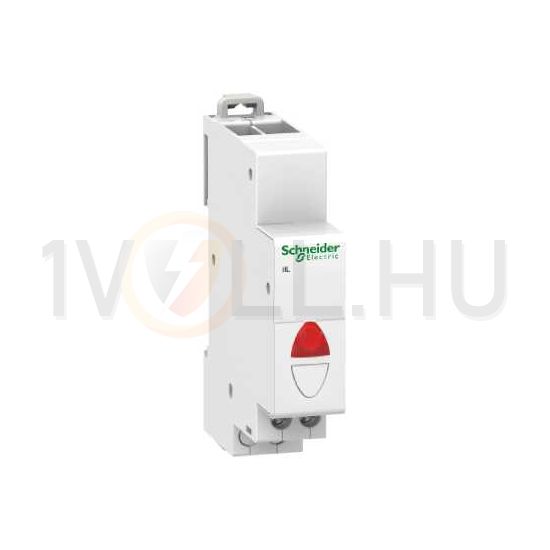 Sorolható jelzőlámpa LED 230V AC 0.3W zöld 1M Acti9 iIL Schneider - A9E18321